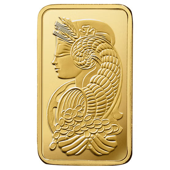 PAMP Suisse Fortuna 25 × 1 g Gold Bars – 999.9 Fine Gold