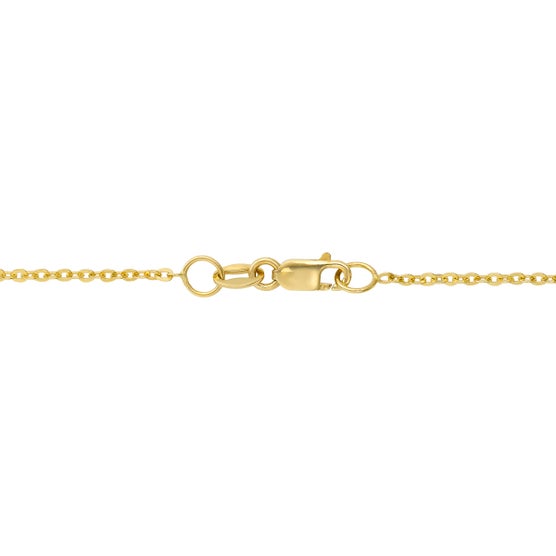 PAMP Suisse Lady Fortuna Gold Bar Pendant Necklace
